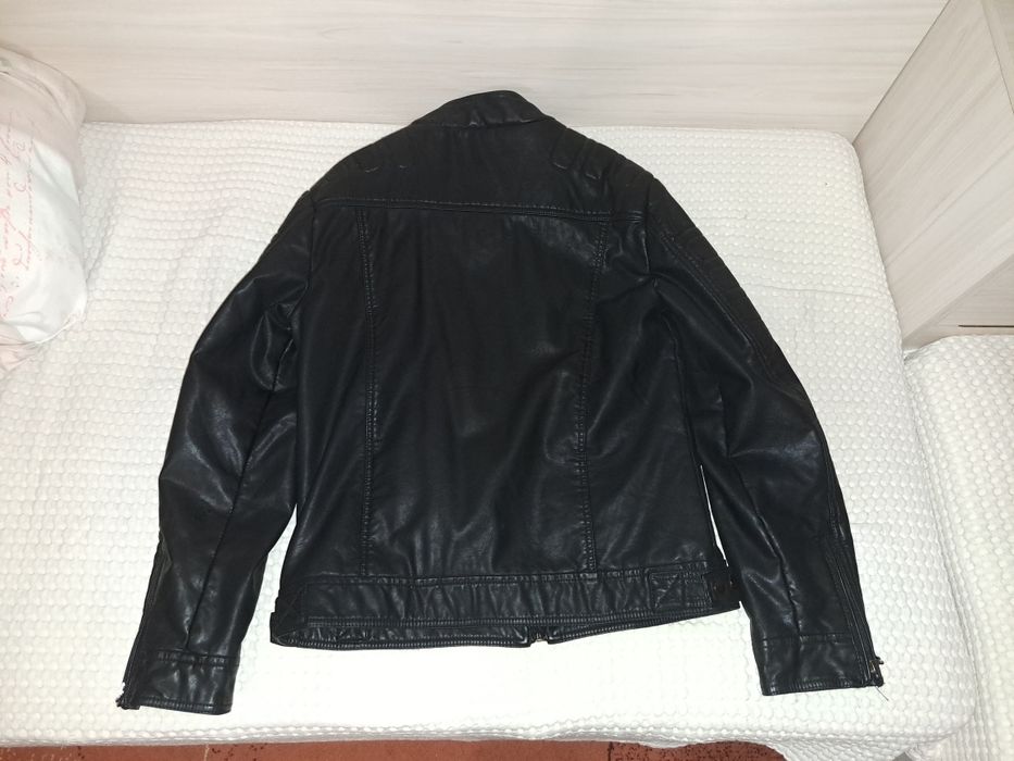 Кожено мъжко яке