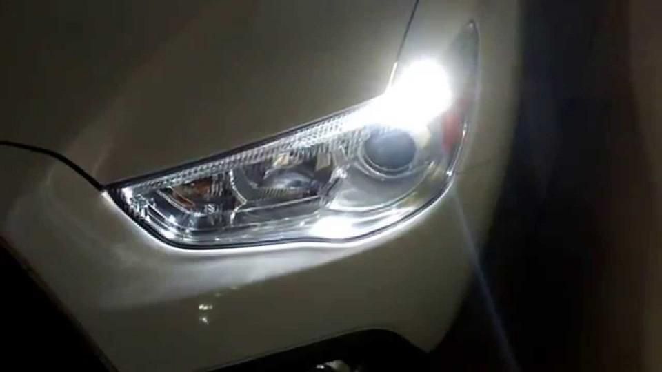 комплект 2броя led диодни габаритни крушки fls6003, t10  10 led ...