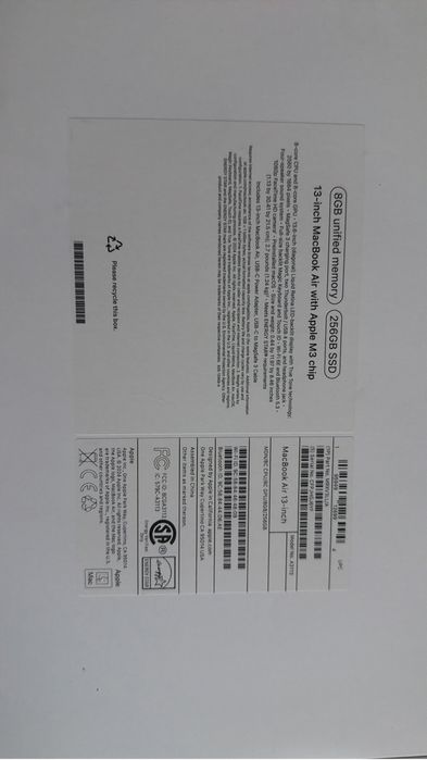 MacBook 13 M3 8/256 Макбук 13 м3
