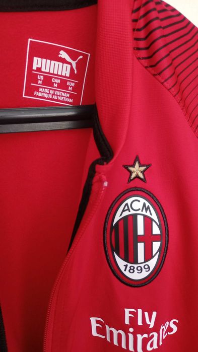 Puma Jersey AC Milan Stadium Poly Jacket