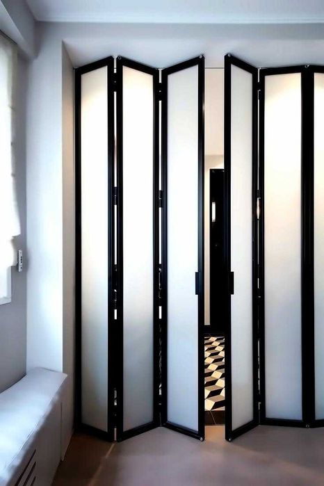 Раздвижные перегородки и двери в стиле Loft