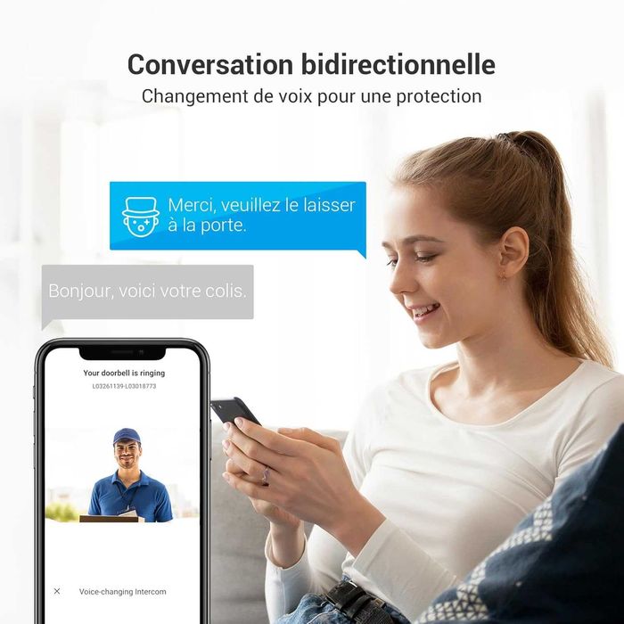 Смарт Видеодомофон EZVIZ HP7 (2Family Kit) За две семейства (2 екрана)