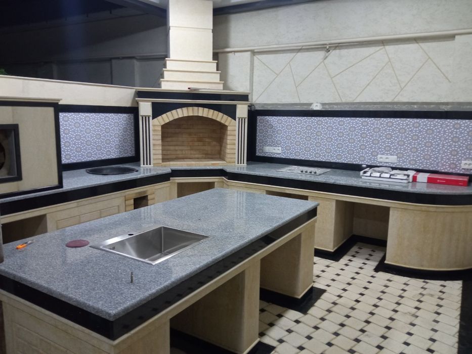 Строим камин летние кухни, барбекю, очаги, помпейские печи.