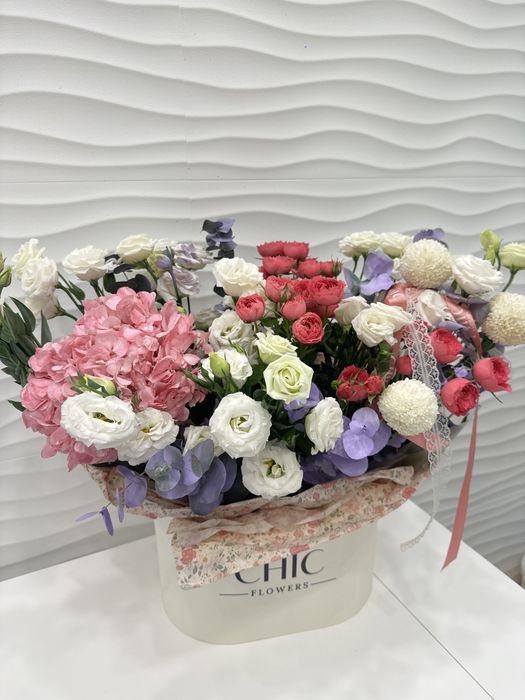 Chic flowers,свежие цветы продаются