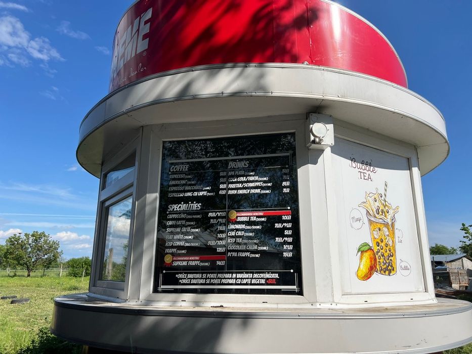Kiosk to-go coffee