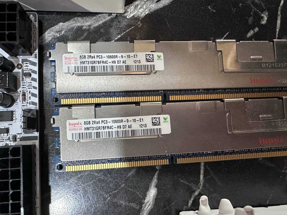 Белые комплекты 16 ядерные / плата + проц+ озу 16 + куллер