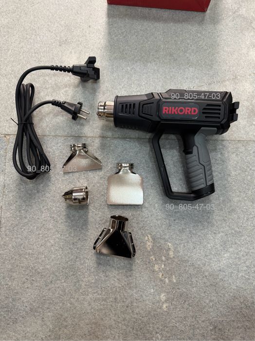 Фен строительный электронный табло