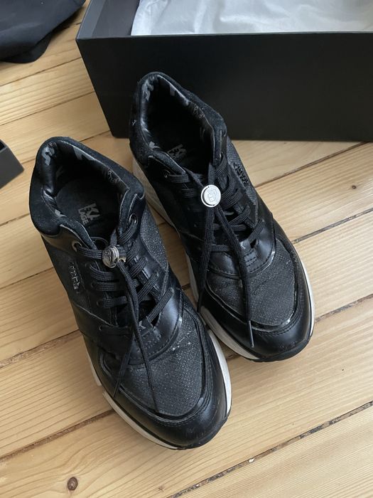 Karl Lagerfeld woman sneakers, 38 размер, черни