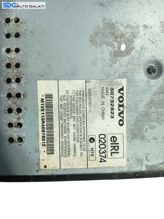 Statie Amplificator Audio Volvo XC90 2002 - 2014 Cod 30732823 [LS0236]