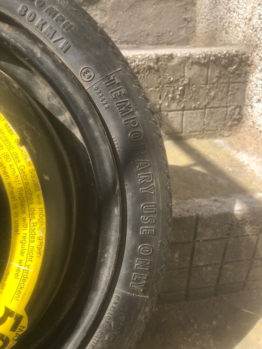 Резервна гума с джанта /Патерица/, continental 105/70 r 14