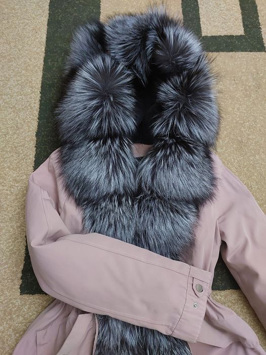 Куртка-парка чернобурка