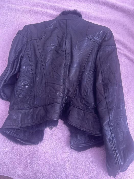 Кожено женско яке