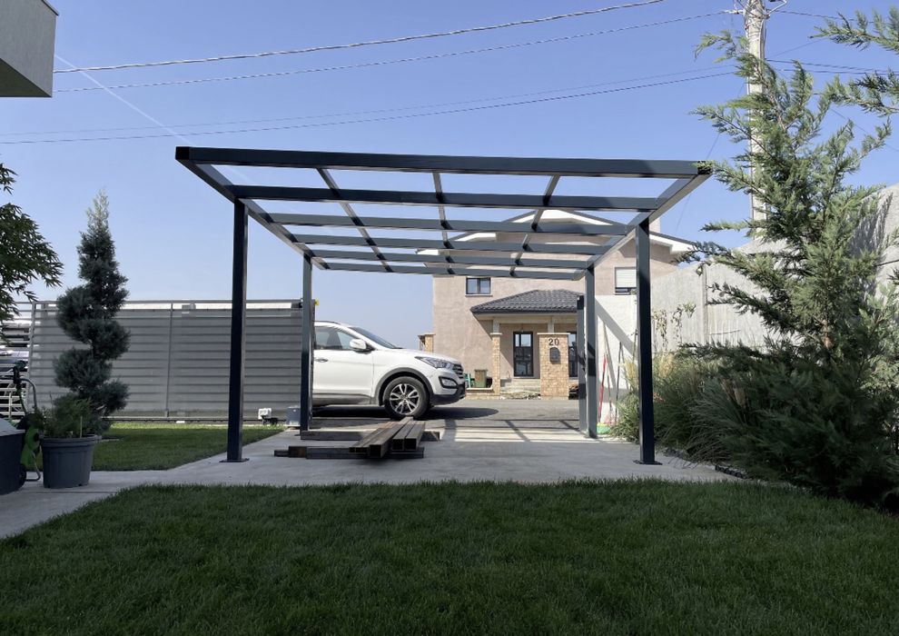 Carpot,structura metalica,acoperitoare auto