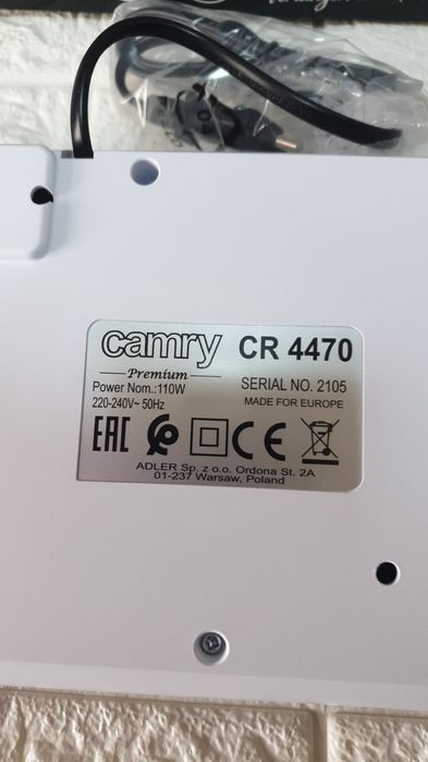 Aparat de vidat Camry