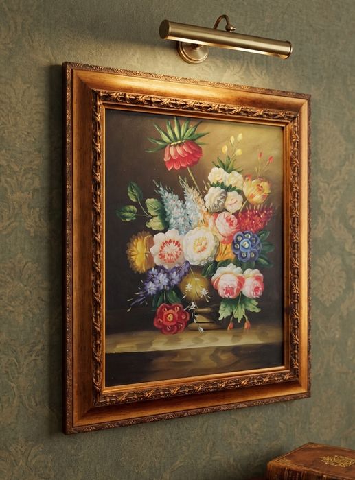 Superb Tablou  pictat / vintage