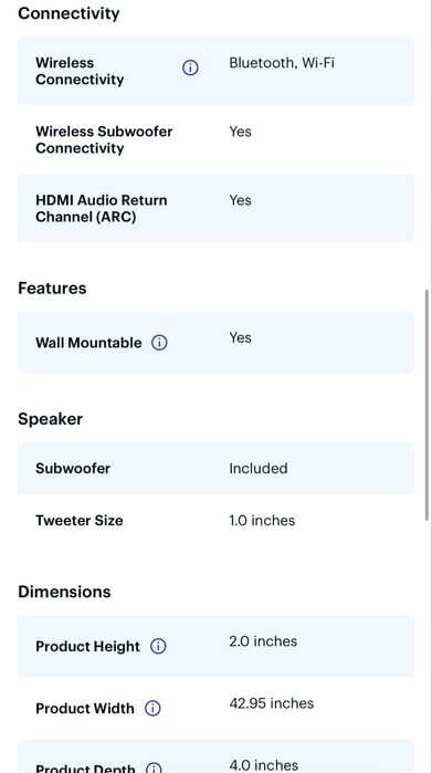 Soundbar с безжичен буфер Polk Audio 2.1 с Alexa, страхотен чист звук