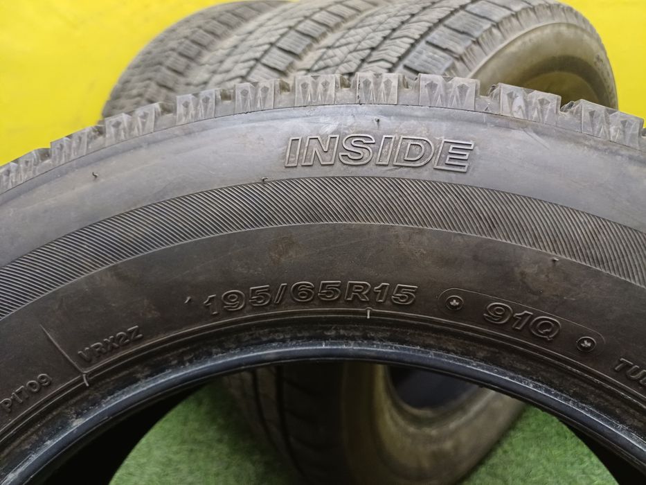 Шины 195/65 R15 Bridgestone комплект.