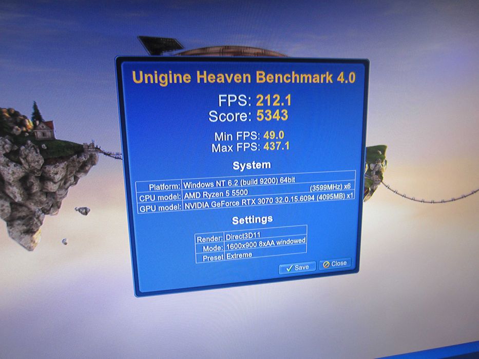 Гейм Ryzen 5 5500, 32GB,  GB RTX3070, SSD NVMe 512GB, 1TB HDD