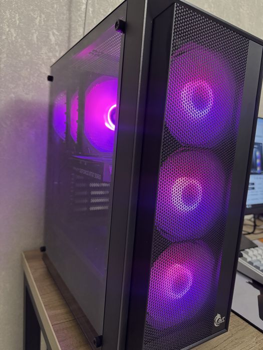 Игровая мощная сборка, Ryzen 5 9600X, RTX5060, 2*16 DDR5 CL30