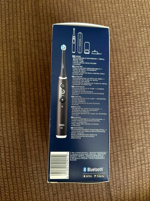 NOU Periuță Electrică Oral-B iO6 (trusă de voiaj + capăt periaj rezervă incluse)