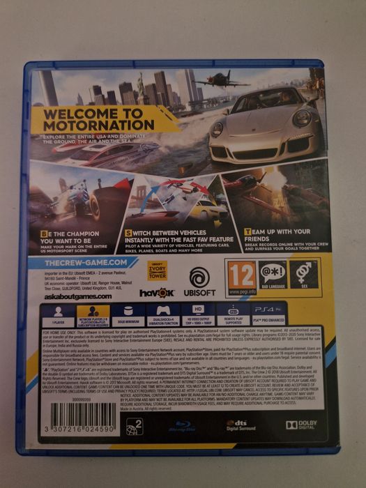 The crew 2 ps4 compatibil cu ps5
