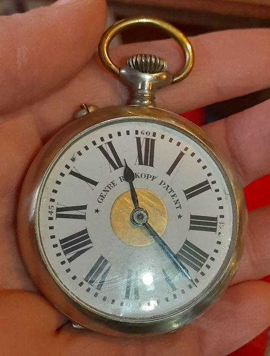 Стар Швейцарски джобен часовник Roskopf