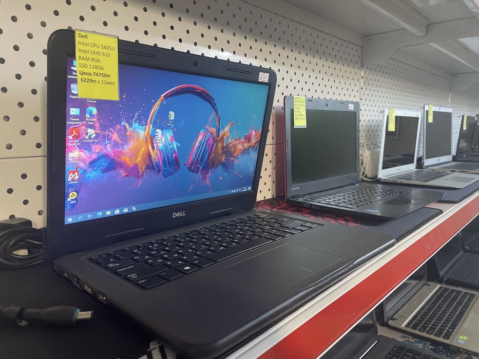ноутбук Dell SSD 128Gb! ОЗУ 8Gb