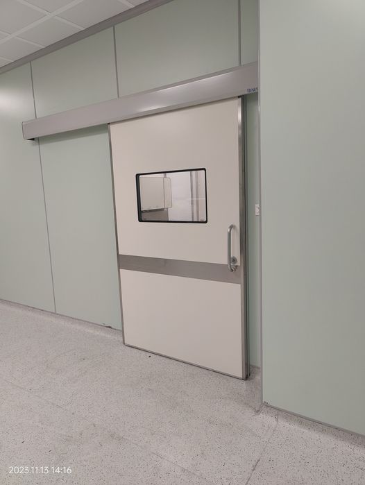 медицинский раздвижной дверь сенсорный двери установка раздвижной двер