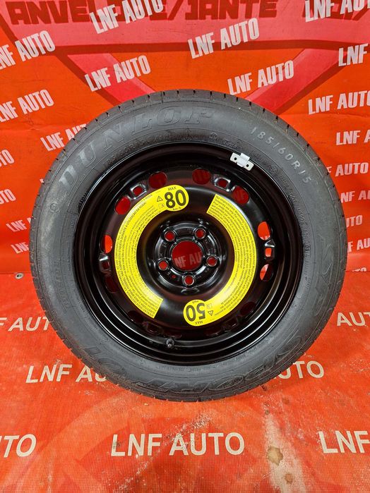 Roata Rezerva 5x100 15'' OE VW Polo Skoda Fabia Scala Rapid Seat Ibiza