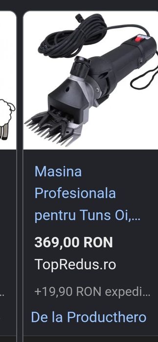 Masina de tuns oi,caini profesionala
