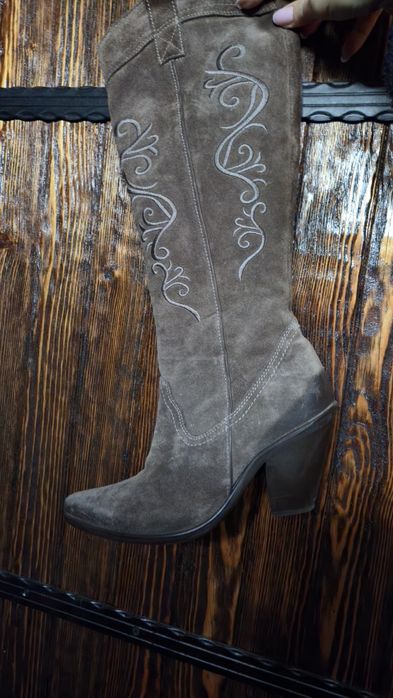 Зимни ботуши,естествена кожа