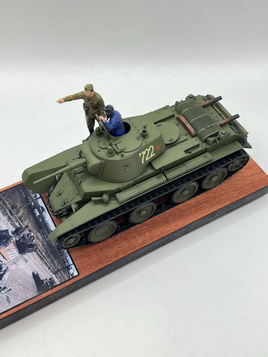 Модель танка БТ-7 с экипажем