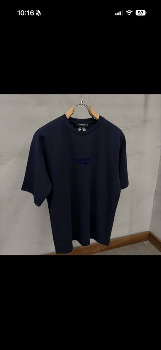 Tricou Dsq alb calitate Premium