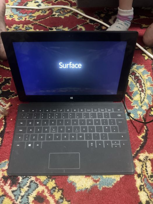 Surface tablet with a detachable keyboard