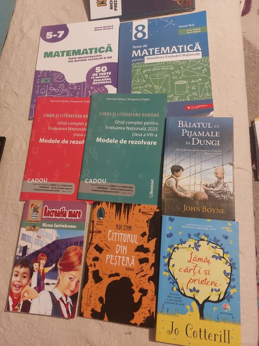 carti gimnaziu, pt pregatire Evaluare Nationala