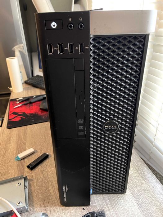 Workstation Dell Xeon E5-2609 v2 32GB RAM Total Quadro K2000 SSD + 2TB