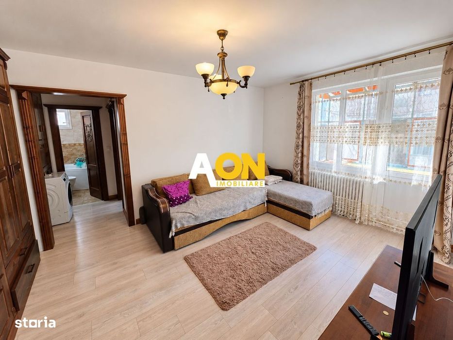 Apartament 2 camere, 53 mp utili, mobilat, utilat, etaj 3, Centru