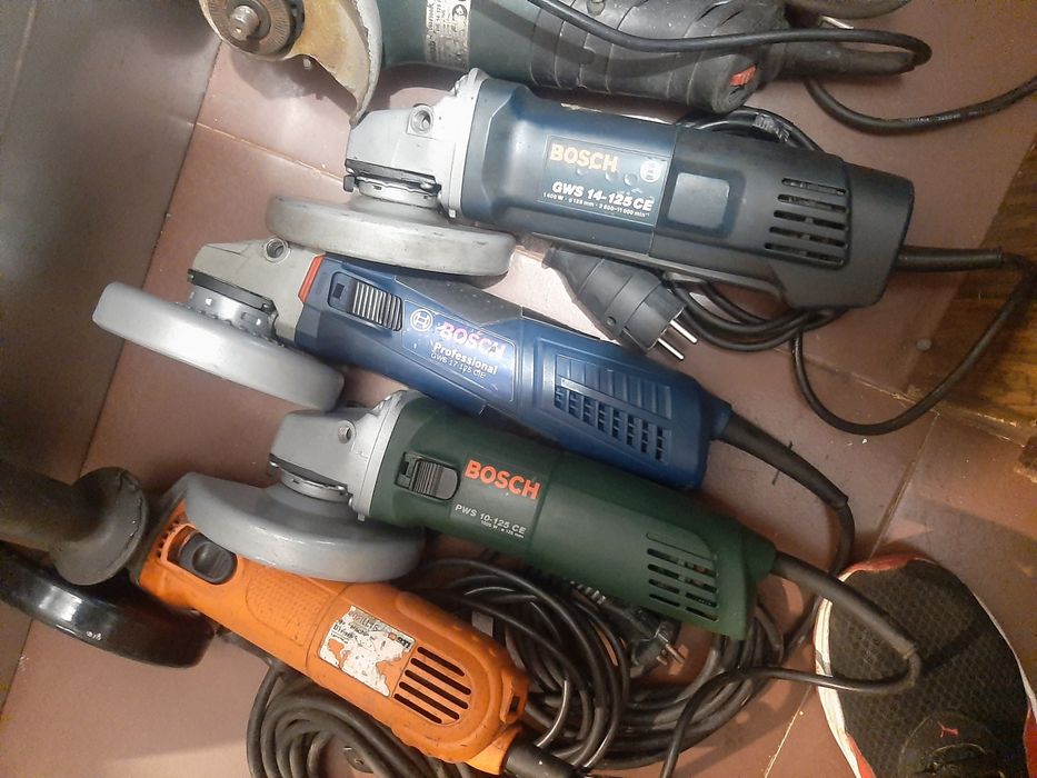 Мощни ъглошлайфи с обороти