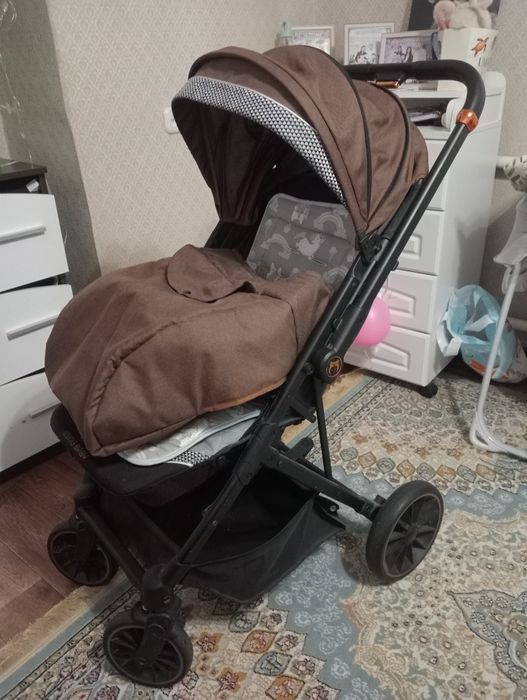 Коляска, музыкальная детская кровать, кресло для кормления, дет.доска