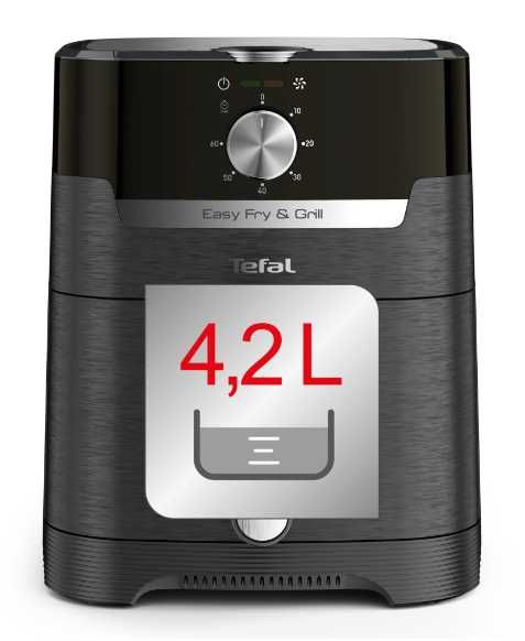 friteuza cu aer cald Tefal easy fry&grill air fryer EY501815