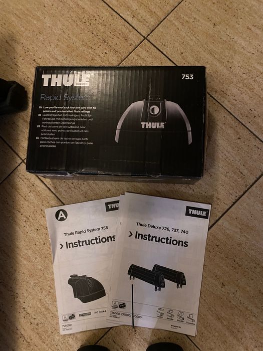 Thule - Ски багажник 727 и греди Wingbar