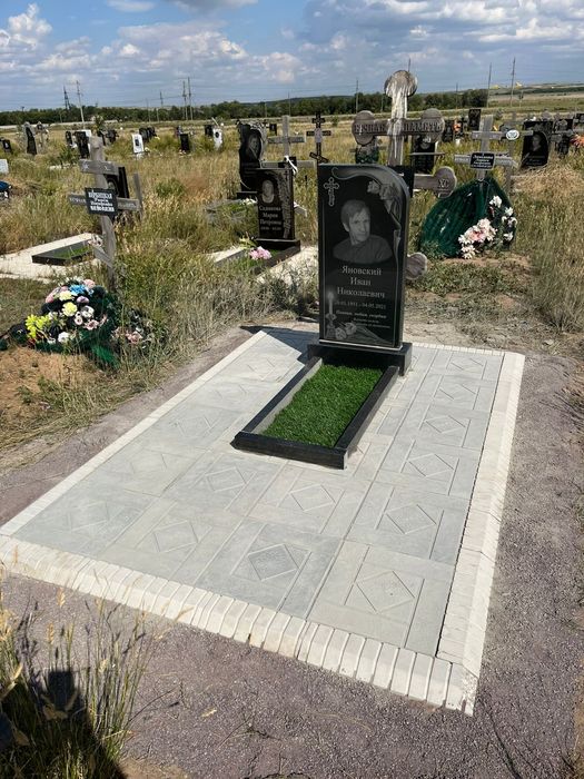 Установка памятников, тротуарная плитка