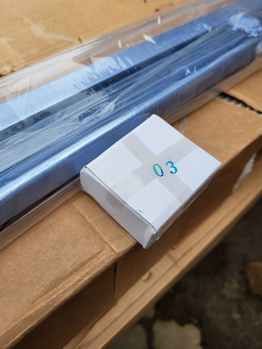 Jaluzea aluminiu  25mm 150/175 cm Albastru-Argintiu