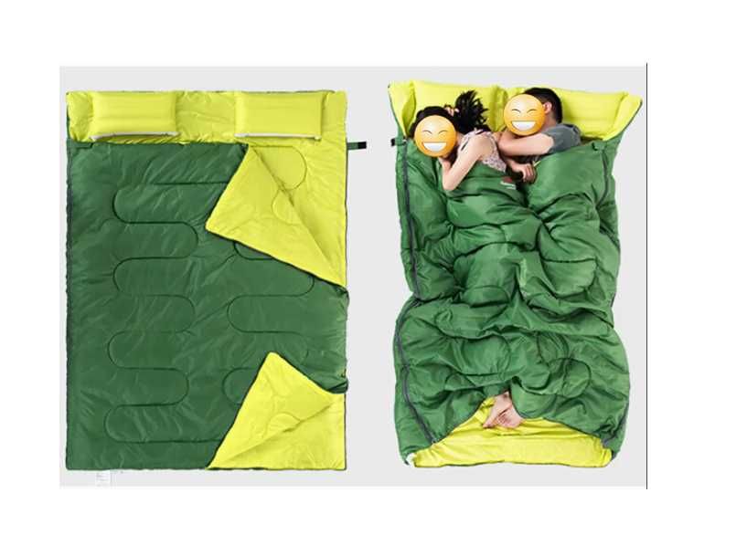 Мешок спальный 3 х местный 150х190 см 2,7 кг до-25 градус Доставка бес