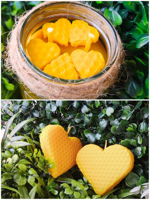 8-ми март: Ръчно изработени свещи от 100% натурален пчелен восък