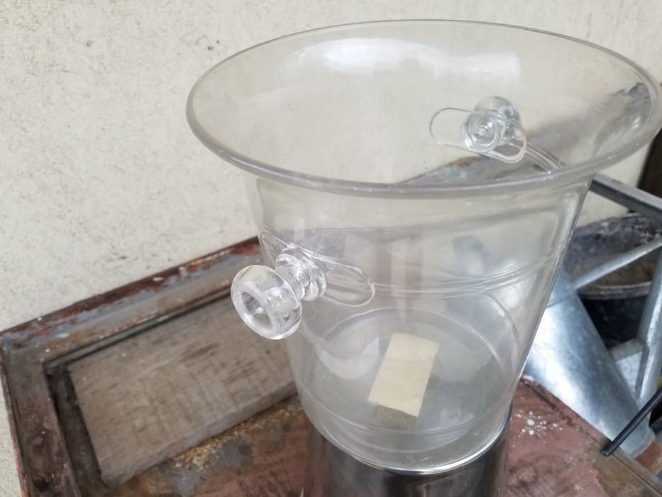 Frapieră inox si frapiera din plastic