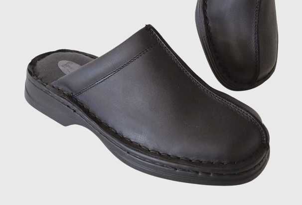 ЕСТЕСТВЕНА кожа- Габровско мъжко сабо модел 030