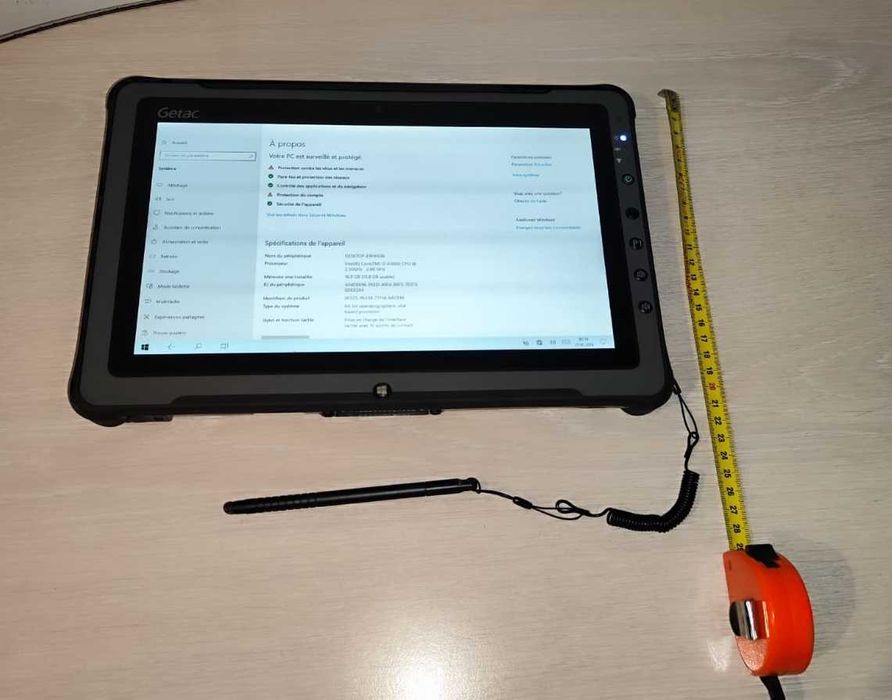 Tableta Antisoc Getac F110 4G i5 128GB SSD, Baterie NOUA, Uz Auto