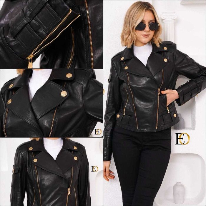 Geacă damă, piele naturală