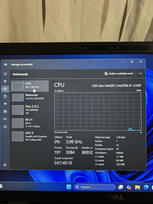 Laptop i5gen 12 | 16gb ram DDR5| SSD m2 NVMI 500gb